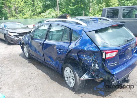 2018 Subaru Impreza Premium Plus from USA, damaged, VIN 4S3GTAD69J3718625